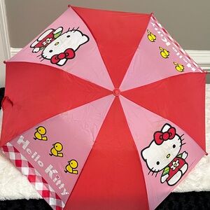 Vintage Hello Kitty Sanrio surprise umbrella